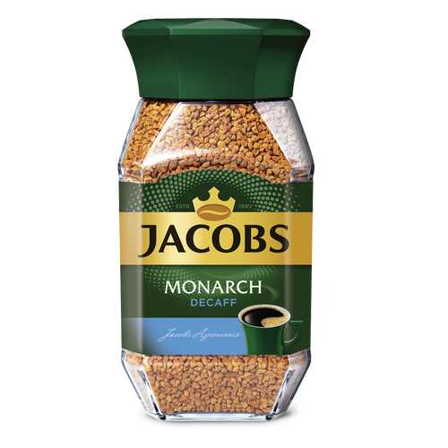 Кофе Jacobs monarch decaf без кофеина 95 г в Слата