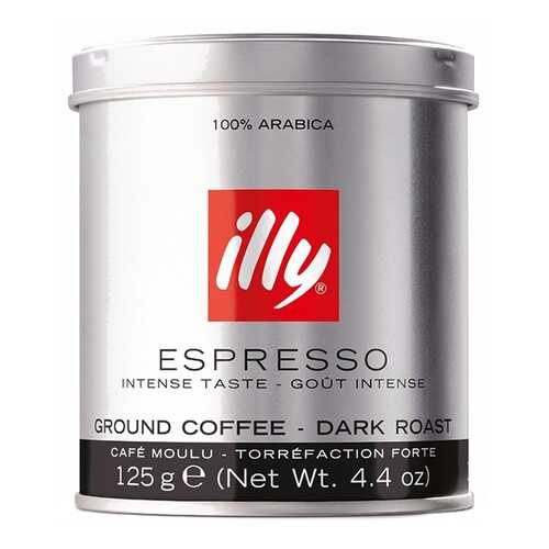 Кофе молотый Illy темной обжарки 125 г в Слата