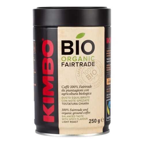 Кофе молотый Kimbo bio organic fairtrade 250 г в Слата
