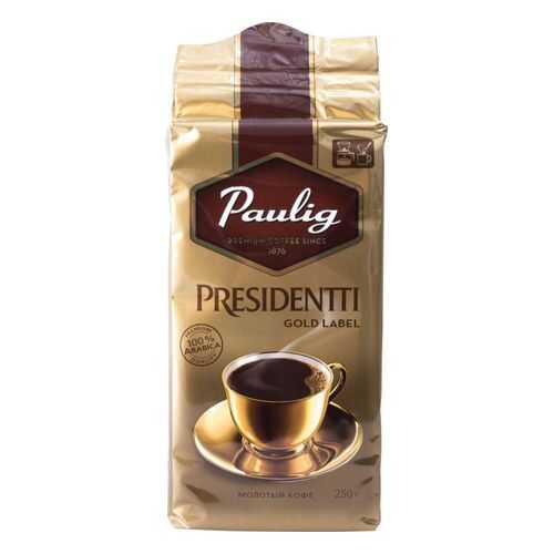 Кофе молотый Paulig presidentti gold label 250 г в Слата