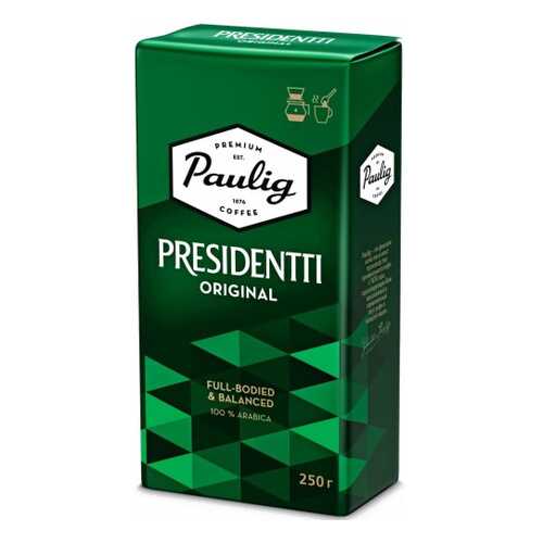 Кофе молотый Paulig presidentti original 250 г в Слата