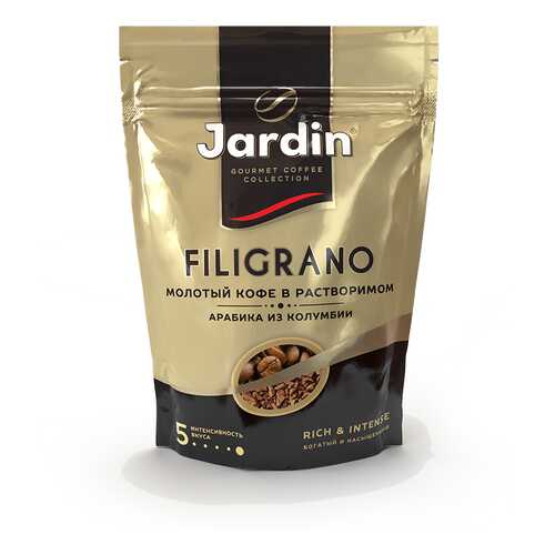 Кофе молотый в растворимый Jardin Filigrano 75 г в Слата