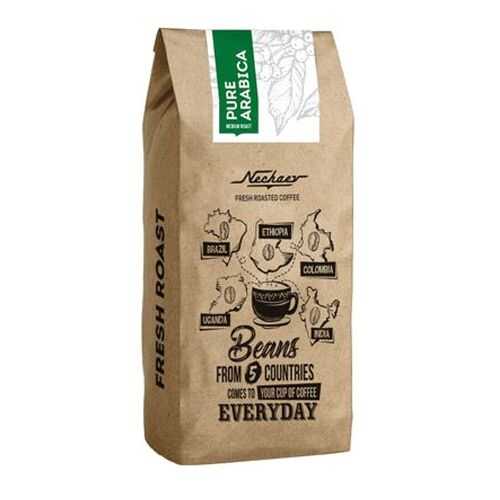 Кофе Nechaev Pure Arabica в зернах свежей обжарки 500 г в Слата