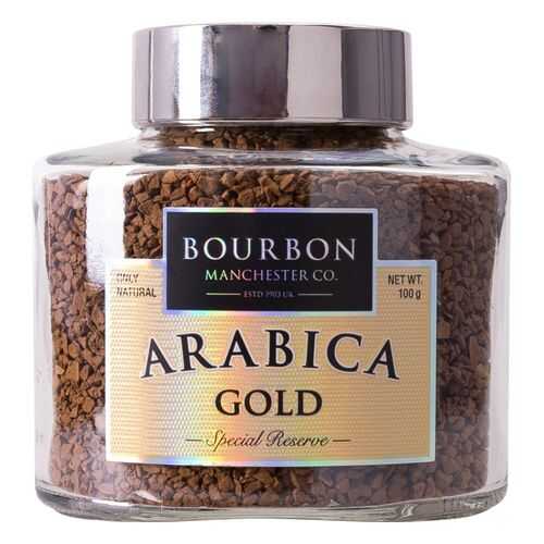 Кофе растворимый Bourbon arabica gold 100 г в Слата