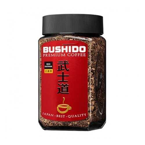 Кофе растворимый Bushido рэд катана 50 г в Слата