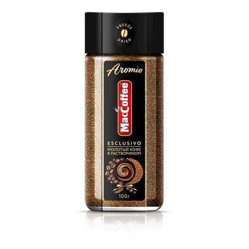 Кофе растворимый с добавлением молотого MacCoffee «Aromio» ст/б 100г*6 в Слата