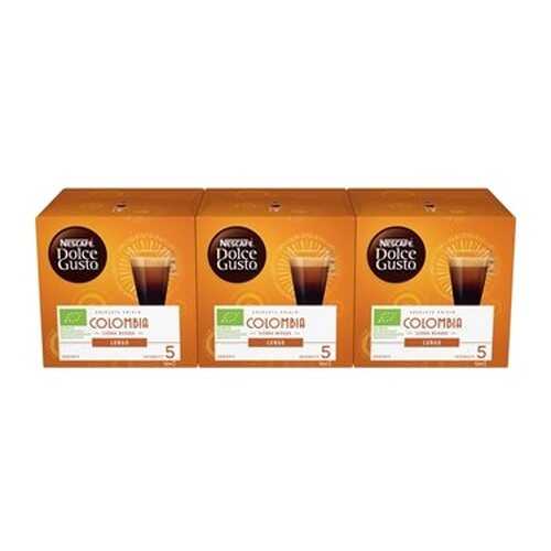 Кофе в капсулах Nescafe Dolce Gusto Лунго Колумбия 3 штуки по 12 капсул в Слата