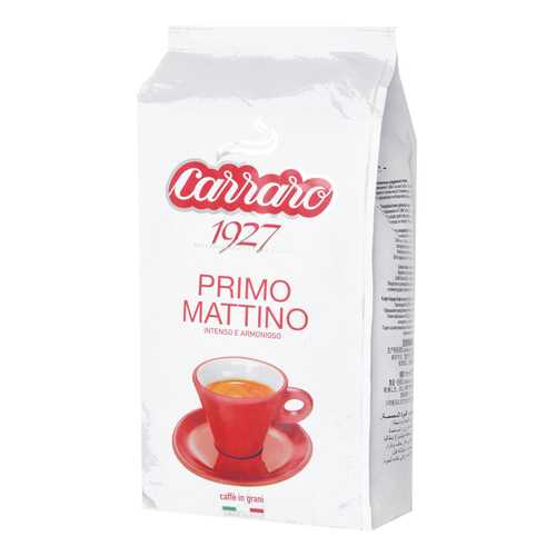 Кофе в зернах Carraro примо маттино 1 кг в Слата