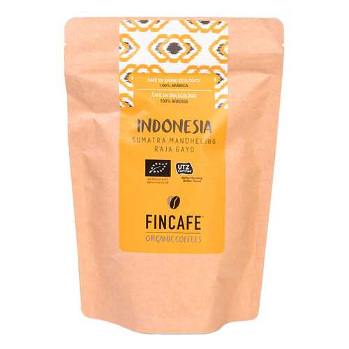Кофе в зернах Fincafe Indonesia Sumatra Mandheling Raja Gayo 250 г в Слата