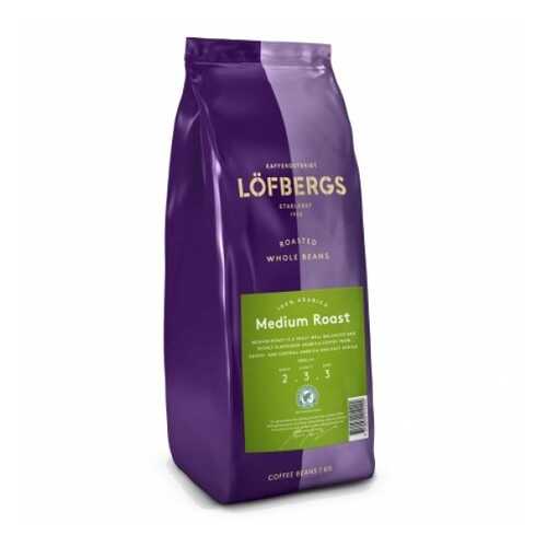 Кофе в зернах Lofbergs Medium Roast 1кг в Слата