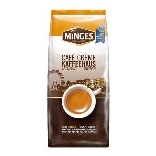Кофе в зернах Minges cafe creme kaffeehaus 1000 г в Слата