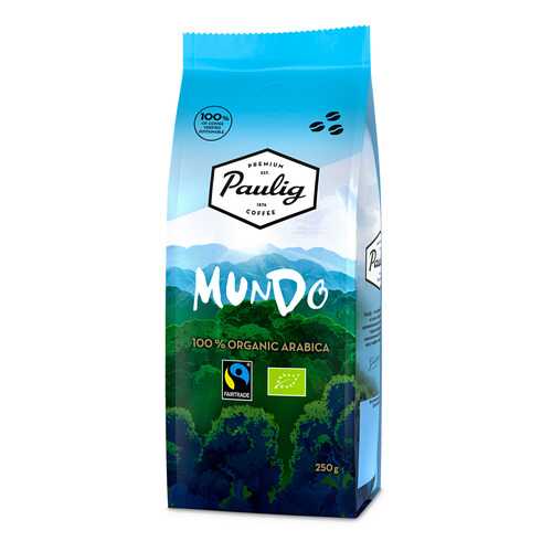 Кофе в зернах Paulig Mundo 250г в Слата