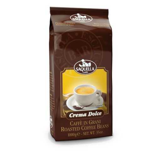 Кофе в зернах Saquella crema dolce 1 кг в Слата