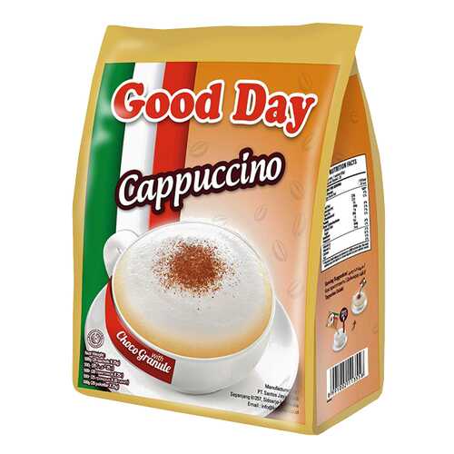 Напиток Good Day капучино с шоколадной крошкой 20*25 г в Слата