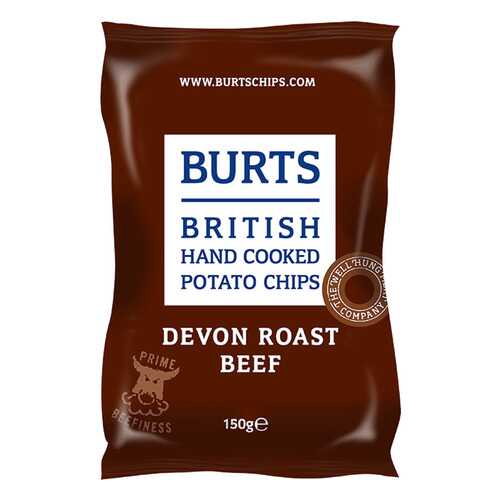 Чипсы BURTS Devon Roast Beef картофельные150г в Слата