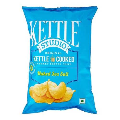 Чипсы KETTLE STUDIO original с морской солью 120г в Слата