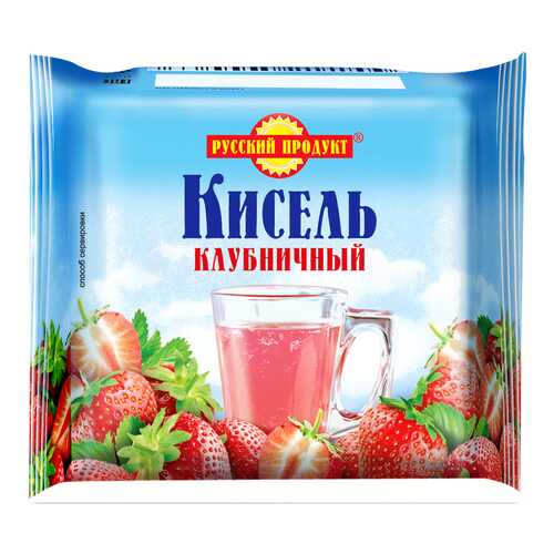Кисель Русский продукт клубничный брикет 220 г в Слата