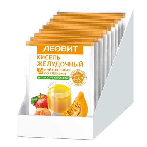 Кисель Желудочный нейтральный. Шоубокс 20 шт. по 20 г. в Слата