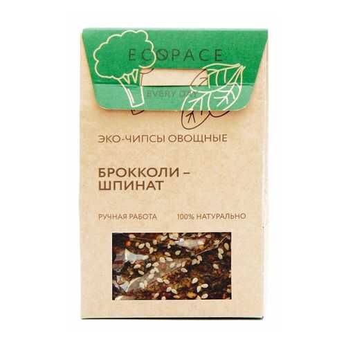 Эко-чипсы овощные Every day брокколи-шпинат 40 г в Слата