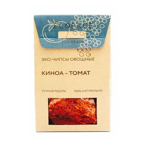 Эко-чипсы овощные For Brain киноа-томат 40 г в Слата