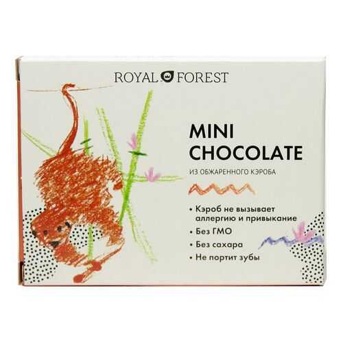 Шоколад Royal Forest из обжаренного кэроба 30г в Слата