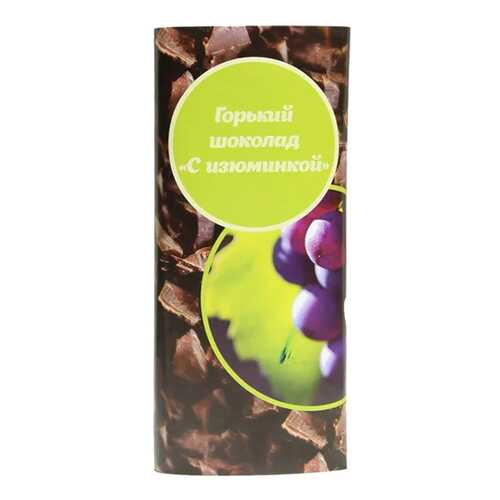 Шоколад Vegan-food горький с изюминкой 50 г в Слата