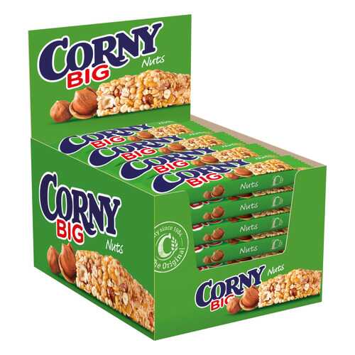 Батончик Corny Мюсли из цельных злаков Лесной орех 50г в Слата