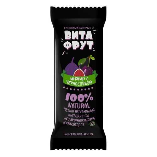 Батончик фруктовый Витафрут с инжиром и черносливом 30 г в Слата