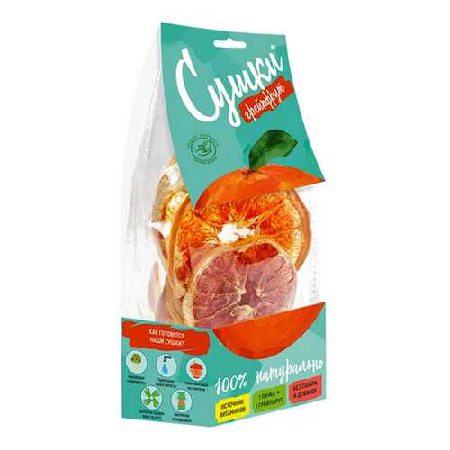 Чипсы фруктовые Биопродукты сушки грейпфрут в Слата