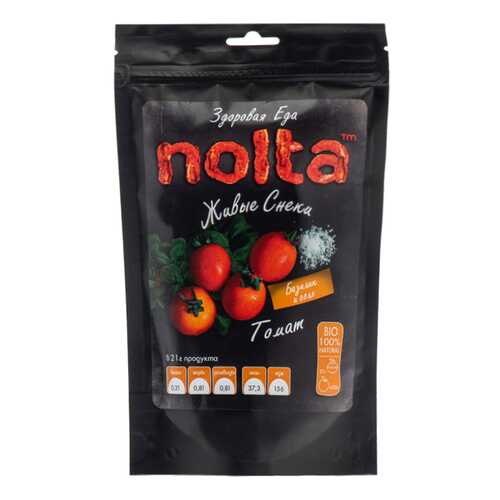 Чипсы овощные Томаты с солью и базиликом NOLTA 31 г, Россия в Слата