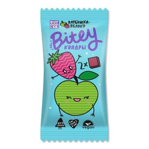 Квадры Bitey яблоко-клубника 30 г в Слата