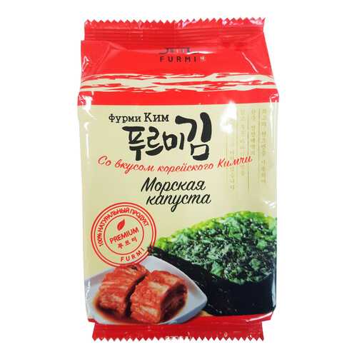 Морская капуста Furmi Kim со вкусом кимчи 5 г в Слата
