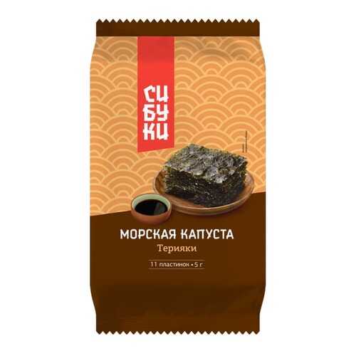 Морская капуста сушеная Сибуки терияки 5 г в Слата