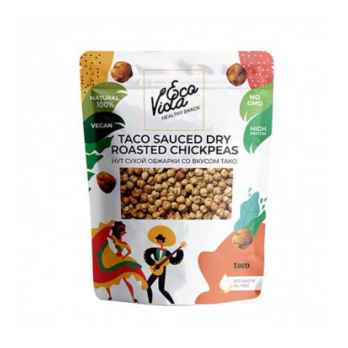 Нут жареный со вкусом тако EcoVida 100 г в Слата