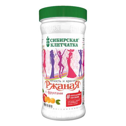 Клетчатка Сибирская ржаная с фруктами 350 г в Слата