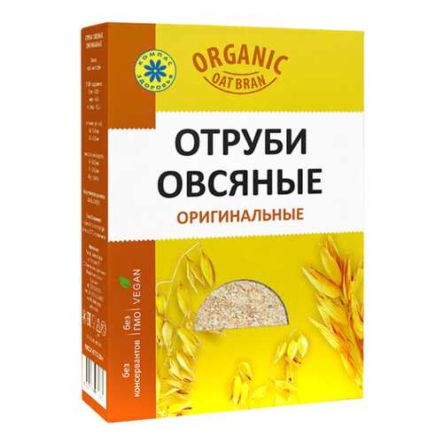 Отруби Компас Здоровья овсяные 200 г в Слата