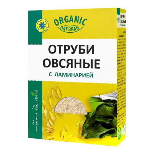 Отруби Компас Здоровья овсяные с ламинарией 200 г в Слата