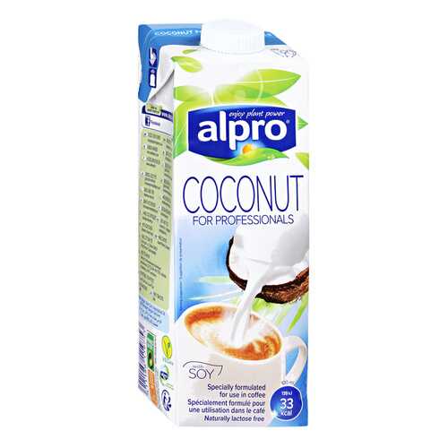 Напиток кокосовый Alpro с соей обогащенный кальцием и витаминами professionals 1 л в Слата