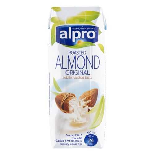 Напиток миндальный Alpro обогащенный кальцием и витаминами 250 мл в Слата