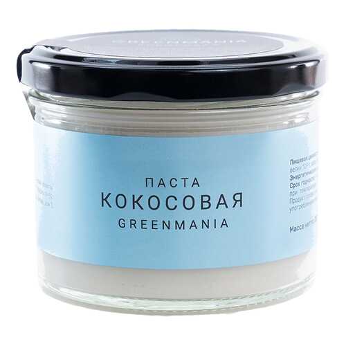 Паста GreenMania кокосовая 200 г в Слата