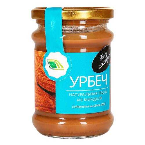 Паста Урбеч Биопродукты из миндаля 280г в Слата