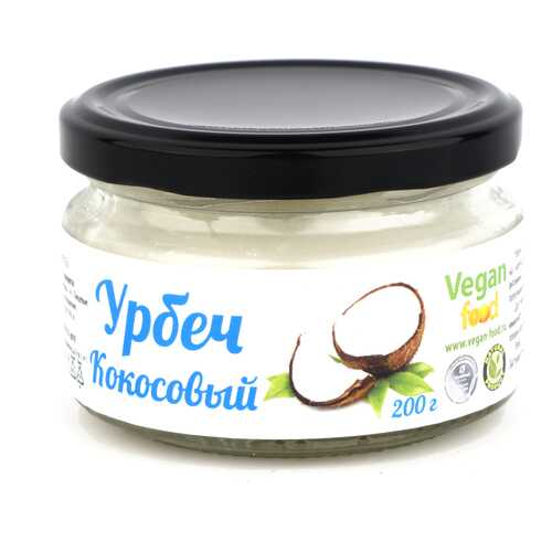 Урбеч Vegan-food из мякоти кокоса 200 г в Слата