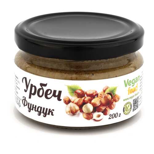 Урбеч Vegan-food из ядер фундука 200 г в Слата
