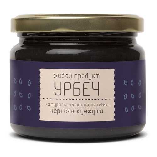 Урбеч Живой продукт из семян черного кунжута 225 г в Слата