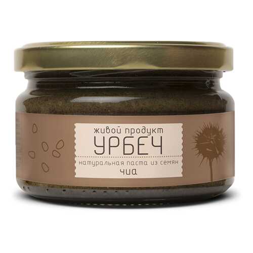 Урбеч Живой продукт из семян чиа 225 г в Слата
