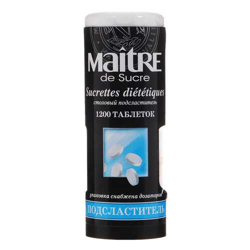 Подсластитель Maitre de Sucre таблетки 110 г в Слата