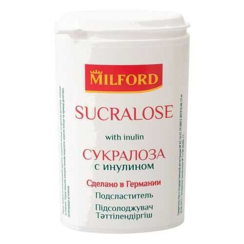 Подсластитель сукралоза Milford с инулином 22.2 г в Слата