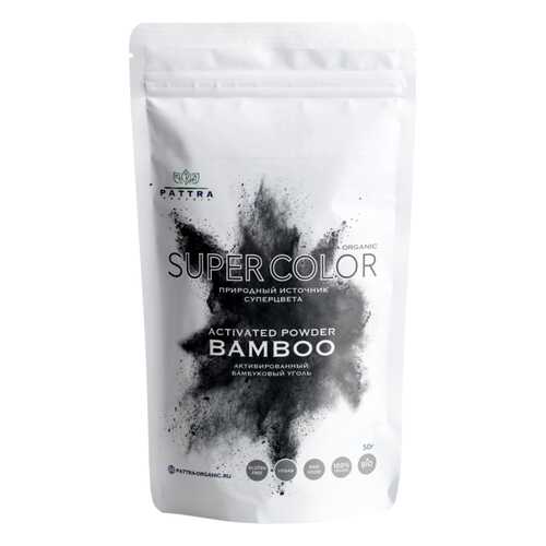 Бамбуковый уголь Pattra Organic Black bamboo 50 г в Слата