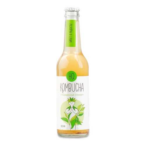 Комбуча Традиционный зеленый HQ Kombucha 330 мл, Россия в Слата
