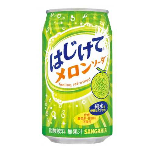 Напиток Sangaria melon со со вкусом дыни жестяная банка 0.35 л в Слата